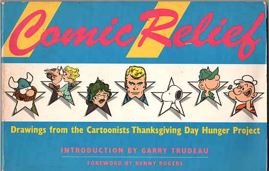 comic relief drawings from the cartoonists thanksgiving day hunger project