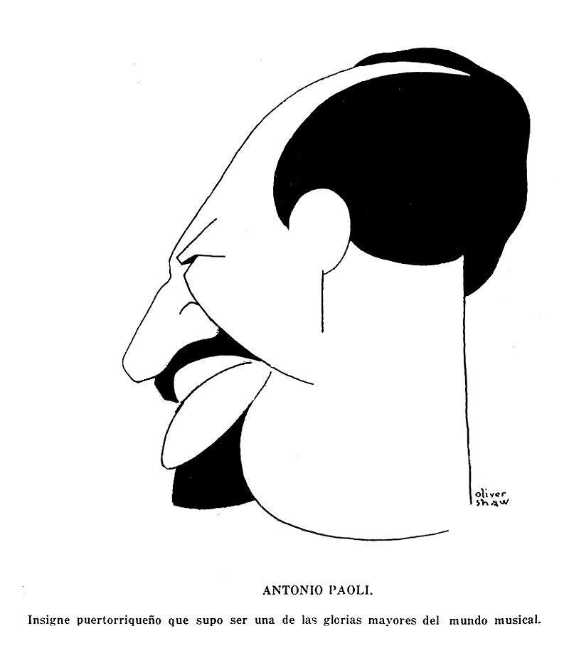 Antonio Paoli por Oliver Shaw