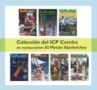Colección del ICP Comics en restaurantes El Mesón Sándwiches