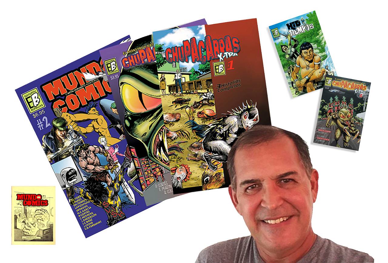 Fallece el artista de Comic Pedro Cortés de Puerto Rico, creador del Chupacabras Cómic y Mundo Comics Press