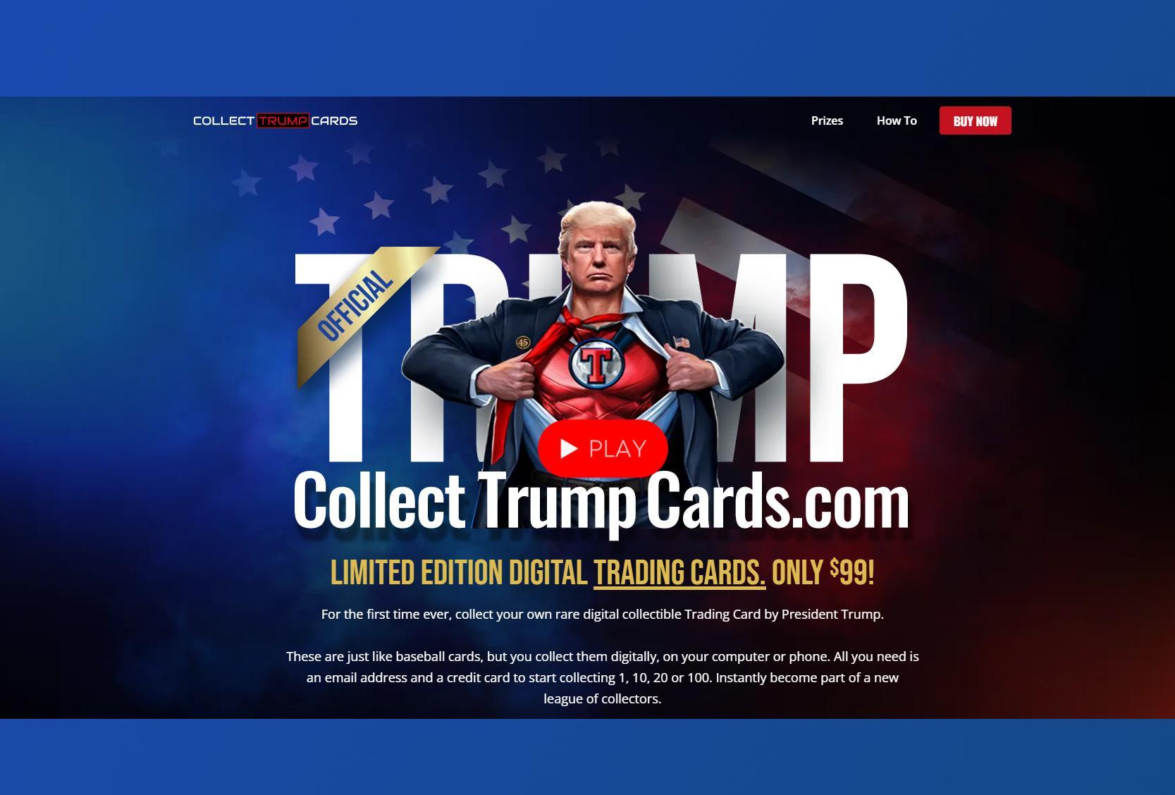 Trump cards at $99