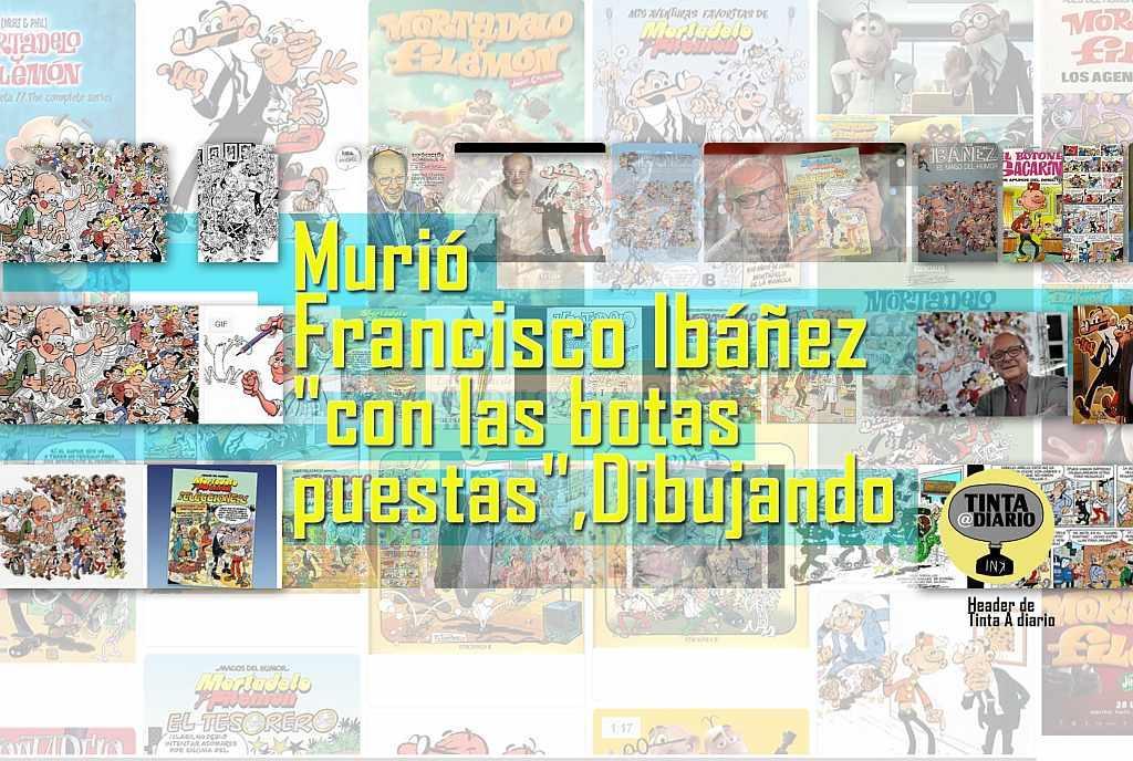 Murió el dibujante de humor Francisco Ibáñez