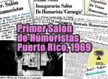 Primer Salón de Humoristas, Puerto Rico, 1969