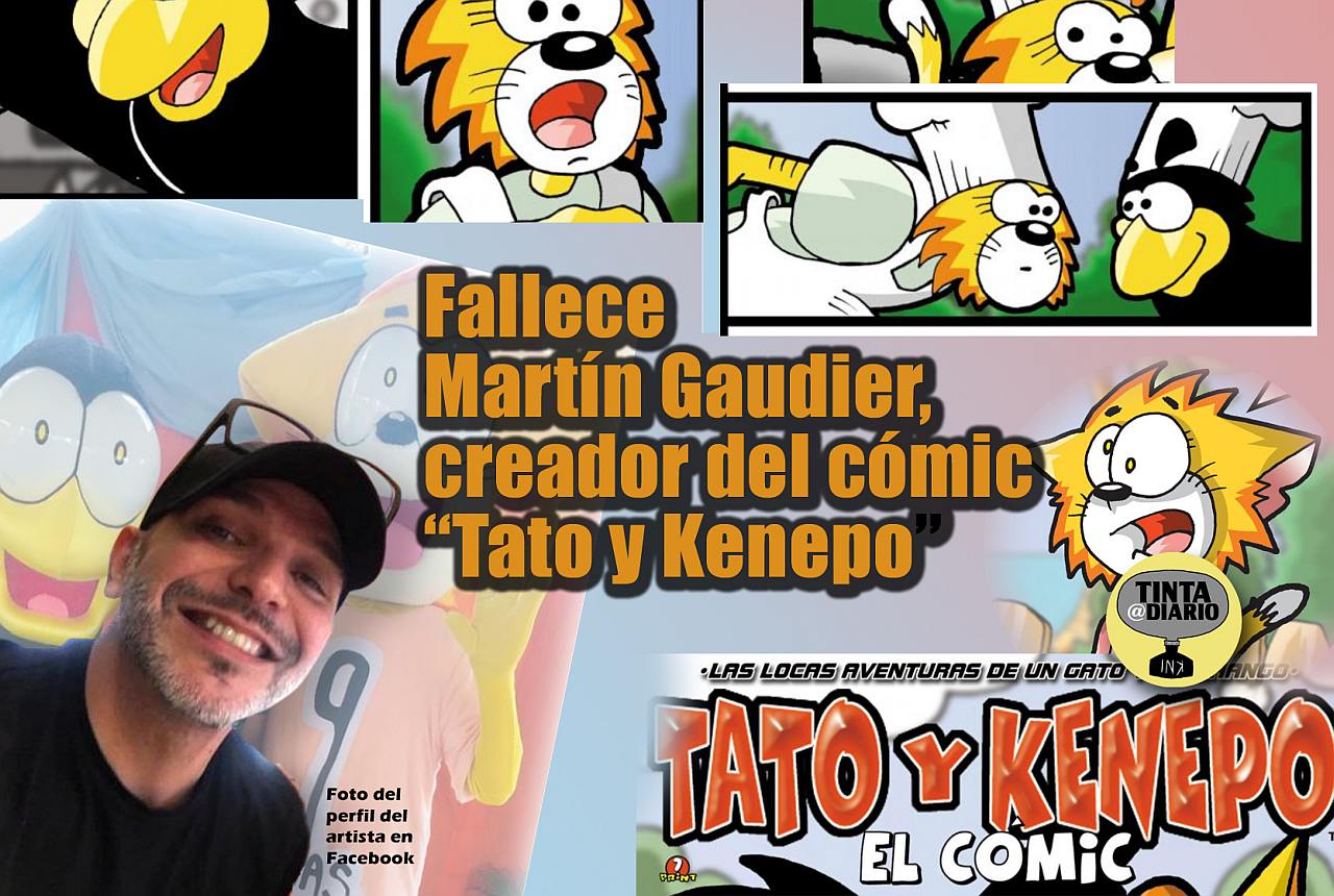 Fallece Martín Gaudier, creador del cómic “Tato y Kenepo”