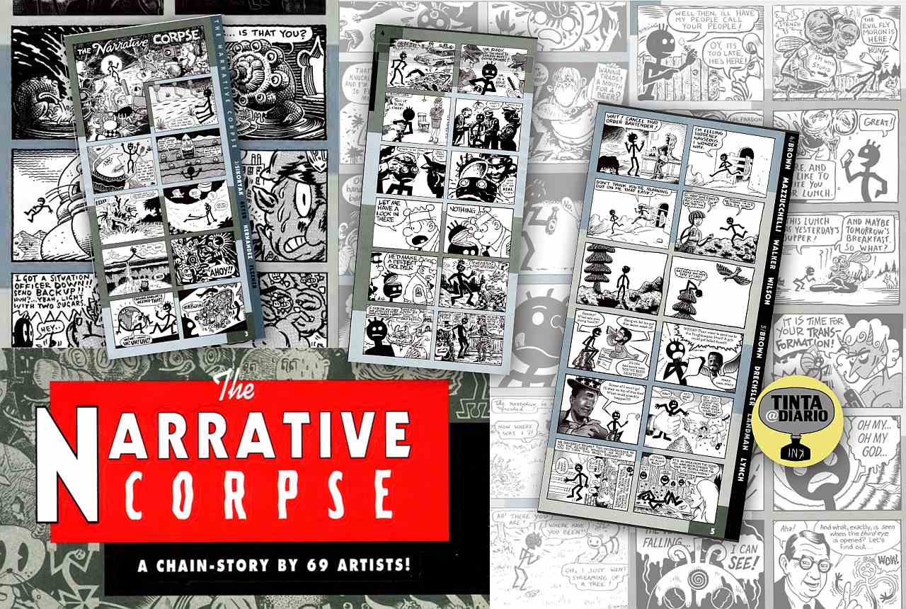 The Narrative Corpse: Experimento Colectivo en el Cómic