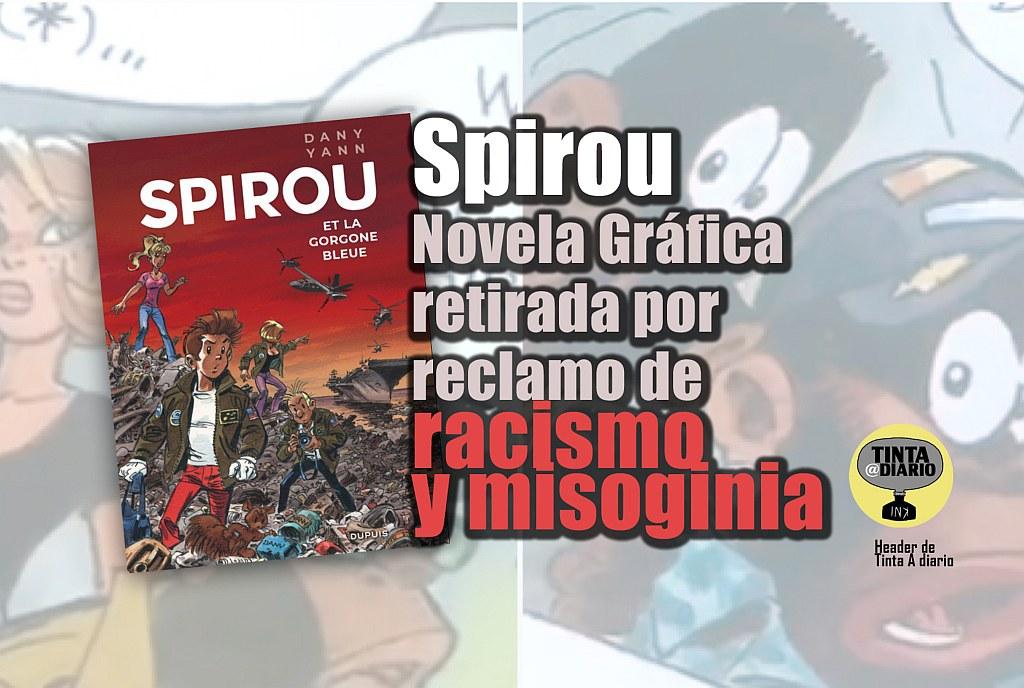 Spirou y la gorgona azul retirado del mercado