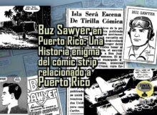 En el vasto universo de los cómics, algunos secretos permanecen sin documentar, esperando ser descubiertos. Hoy, los sumerjo en un misterio gráfico que ha capturado mi imaginación y espero que tambien a ustedes entusiastas de los cómics en Puerto Rico: y es acerca de la historia de "Buz Sawyer", la tira creada por Roy Crane, que tuvo lugar en nuestro paisaje de Puerto Rico. Todo comenzó esta semana cuando ante la muerte del gran dibujante de humor gráfico Jules Feiffer y leyendo una antigua entrevista en el Comics Journal leo sobre sus influencias; o los cómics que leía en su juventud. Es así que menciona al artista Roy Crane, del cual desconozco su legado, pero que reconozco ver su trabajo en libros de historia del cómic. Reconociendo mi ignorancia, comienzo a investigar para salir de ese estado y encuentro una imagen, una viñeta del comic strip en la cual se ve un hidroavión amerizando y el globo (bocadillo o Speech balloon en inglés) que dice: “well, here we are, thirsty...San Juan, Puerto Rico” o en español: Bueno, aquí estamos, sedientos...San Juan, Puerto Rico Al percatarme de esta relación de la tira con la isla, se activa mi curiosidad y comienzo una búsqueda de información. Encuentro un corte de periódico del diario "El Mundo", fechado en agosto de 1954. En este artículo, se menciona que la “Isla será escena de tirilla cómica”, explica que el personaje Buz Sawyer tendrá una aventura que se desarrolla en Puerto Rico. Dice la nota: Isla Será Escena De Tirilla Cómica "Buz Sawyer, el héroe de la popularisima tirilla cómica publicada en numerosos periódicos norteamericanos, pronto se verá envuelto en una aventura que se desarrollará en Puerto Rico. Para recoger datos verídicos sobre los cuales basar el Argumento de la tirilla, el escritor Ed Gronberg llegará a San Juan en el curso de esta semana. El señor Granberg es el encargado de escribir las historietas, mientras que el señor Roy Crane. cuya firma aparece siempre debajo del título “Buzz Sawyer”, es el que dibuja la tirilla. En su aventura en Puerto Rico, "Buzz", cuya historia es la quinta más popular entre todas las tirillas publicadas en los Estados Unidos, se unirá a un grupo de oficiales y hombres de la Marina de los Estados Unidos destacados en San Juan para cazar huracanes en el área del Caribe.” Roy Crane, conocido por ser uno de los pioneros del cómic de aventuras con sus obras "Wash Tubbs" y "Captain Easy", lanzó "Buz Sawyer" en 1943. La tira cómica narra las aventuras de un piloto de la Marina de los EE.UU. en escenarios globales, desde el Pacífico durante la Segunda Guerra Mundial hasta diversas localidades en el mundo posbélico. Crane introdujo un estilo de narrativa visual más dinámico y fluido, innovó en el espacio de la página rompiendo la cuadrícula tradicional para capturar mejor la acción y el movimiento. También se indica que creó o popularizó el uso de las onomatopeyas, esas palabra que imitan el sonido que designan, algunos sugieren que Joe Schuster de Superman basó su rostro en el personaje de Captain Easy, se entiende que definió el lenguaje visual del cómic moderno. Analizándolo para este escrito tengo que decirles que su obra es super interesante, su dibujo y estilo de contar historias, la versatilidad gestual de sus trazos, las perspectivas y el sombreado gestual y de tramas de grises mecánicas están utilizadas de manera innovadora para el cómic de su época, con ello creaba un sentido de realismo y acción. Puedo comprender porque influenció o era de la admiración de otras figuras famosas del cómic que llegaron después, entre ellos Milton Caniff, Alex Toth y a Feiffer como ya he comentado. Sin embargo, regresando a la específica historia de Buz Sawyer en Puerto Rico, no he encontrado ninguna página relacionada, tan solo el recuadro ya mencionado y que inclui arriba. A pesar de los esfuerzos, la historia completa aún no la he encontrado. Así que invito, convocó a la comunidad de coleccionistas, entusiastas y fans del cómic que se unan en esta búsqueda, revisando en internet, sus libros o grupos en alguna plataforma digital, con la esperanza de encontrar más pistas o incluso la tira completa para poder integrarla a este escrito. ¿Habrá sido una historia llena de estereotipos? ¿fue justa? o meritoria de leer; o de ser incluida en ensayos históricos acerca de cómo se veía a Puerto Rico en los años cincuenta, o aporta algo a la documentación, de la presencia de la isla en los cómics. Este reportaje no solo revela la existencia de una historia potencialmente desconocida (por lo menos para mi) de "Buz Sawyer", ha sido un placer investigar y seguir conociendo de este artista, pero también invitó a todos los lectores a participar en esta búsqueda histórica. ¿Quién sabe? Tal vez, en algún rincón de la red o en algún libro que usted que lee, se encuentra esta aventura olvidada o desconocida (al menos para este que escribe) y se encuentre la respuesta a lo que considero un enigma del cómic relacionado a Puerto Rico.