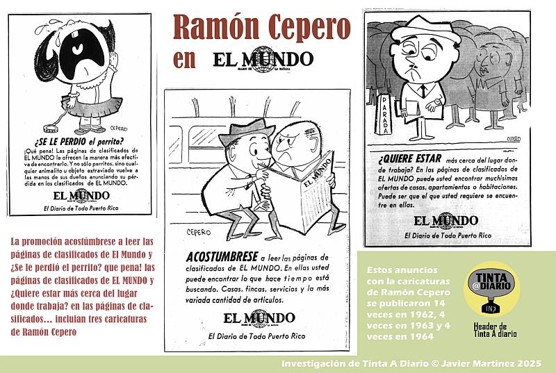 Ramón Cepero en el periódico EL MUNDO 