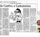 Isla Cautiva a Caricaturista, 25 Años Hace Llegó Morán