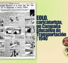 EOLO, caricaturista, en Campaña Educativa de Transportación | 1940