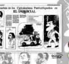 Joe Wallace, caricaturista en el periódico El Imparcial 1979
