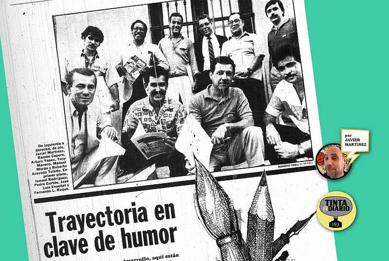 Trayectoria en clave de humor