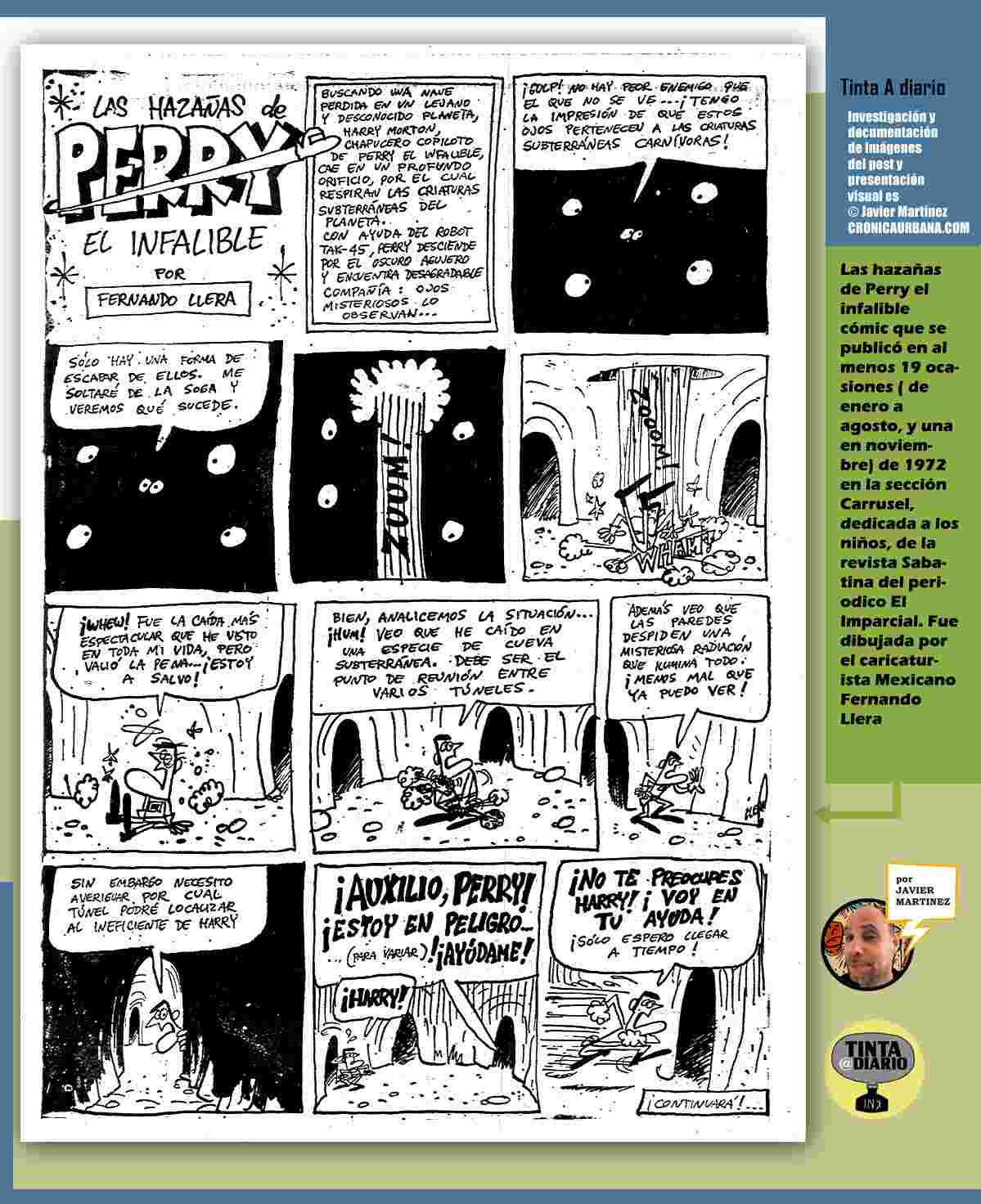 Las hazañas de Perry el infalible de Fernando Llera mayo 27 de 1972