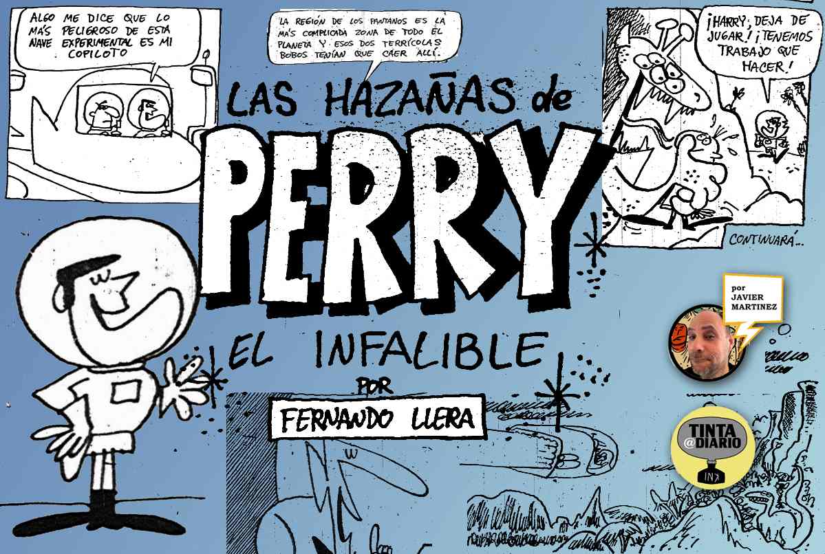 comic Las hazañas de Perry el infalible de Fernando Llera 1972