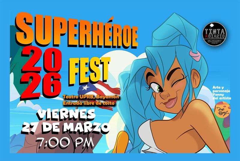 Superhéroe Fest, Cortometrajes y Cómics