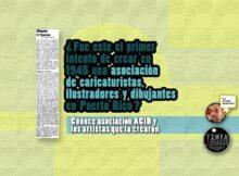 ACID asociación de caricaturistas, ilustradores y dibujantes 1945
