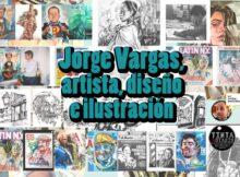 Jorge Vargas, artista, diseño e ilustración