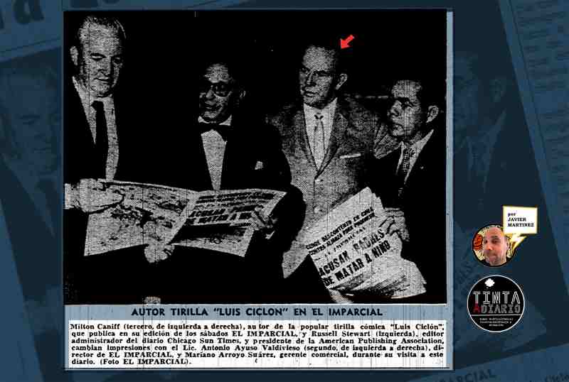 Milton Caniff en Puerto Rico El Imparcial, 1962.03.12