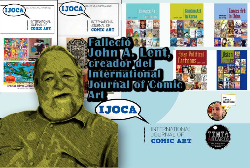 Falleció John A. Lent, creador de International Journal of Comic Art
