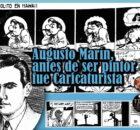 Augusto Marín, antes de ser pintor fue Caricaturista