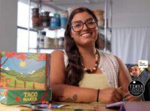 Laura Colón, ilustradora creadora de Laurísima crea edición especial del Munchie Box de Taco Maker en un homenaje a Puerto Rico