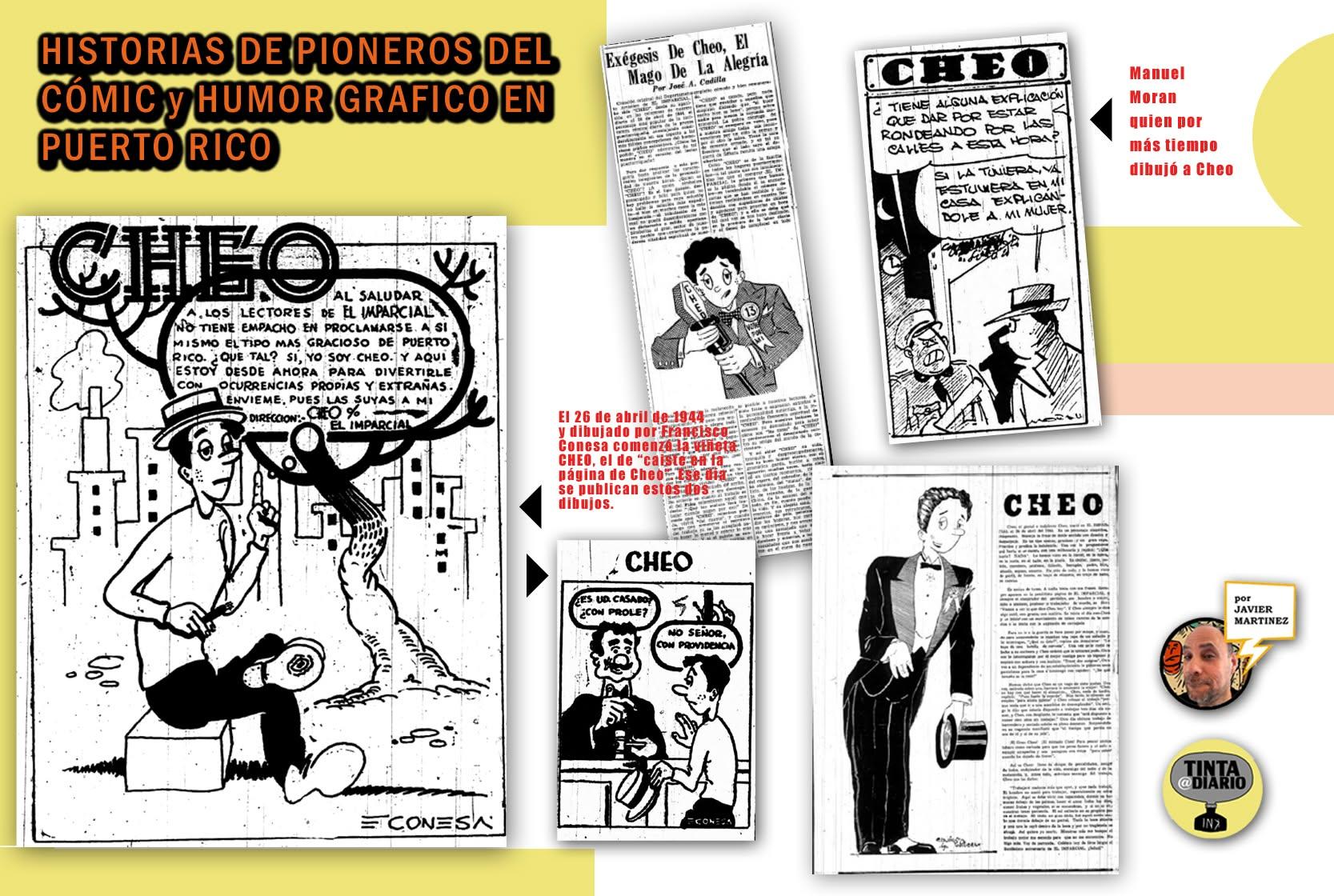 CHEO tira de humor de extensa publicación en diarios de puerto rico