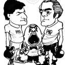 Exhiben colección de caricaturas en Museo de Ponce, 1976-dibujo de miche medina