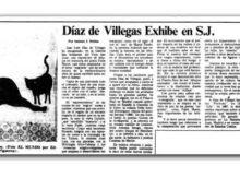 Díaz de Villegas Exhibe en S.J.
