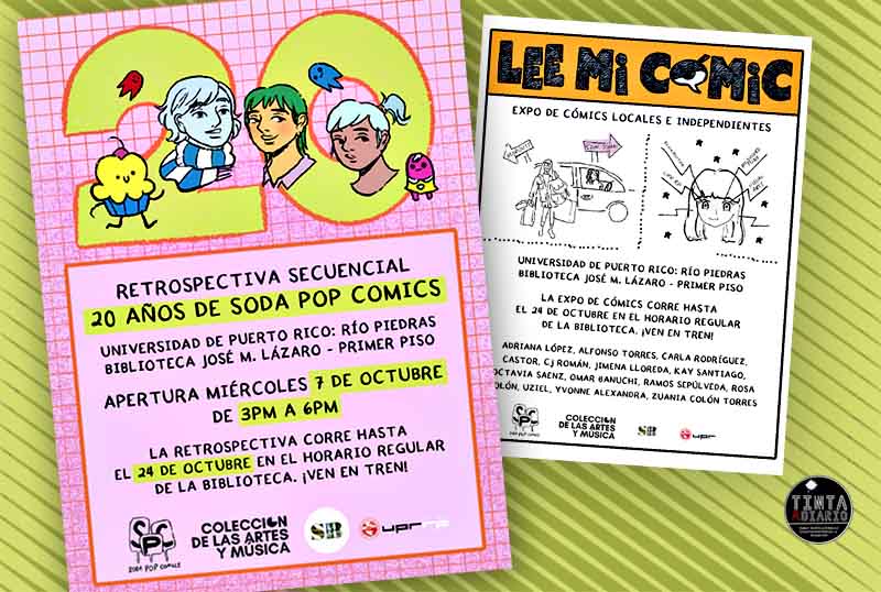 20 Años de Soda Pop Comics, Retrospectiva Secuencial